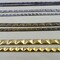 1 Yard Gunmetal Stud Iron On Trim 1/2 Inch Edgy Metallic Strip